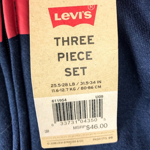NWT Levi’s 3 piece hooded outfit - Picture 4 of 15